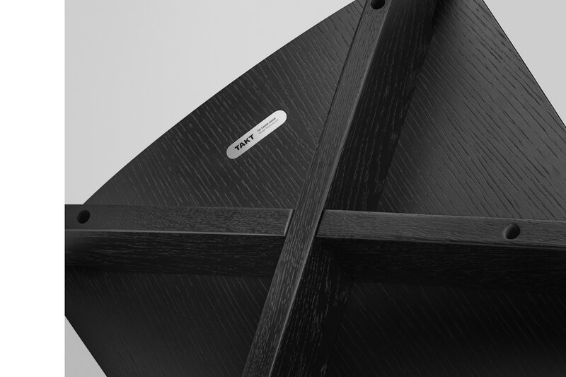 TAKT T01 silla Cross, roble negro, imagen extra