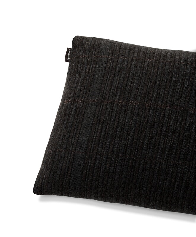 Fredericia Grid - Coussin décoratif, 40 x 60 cm, noir, image extra