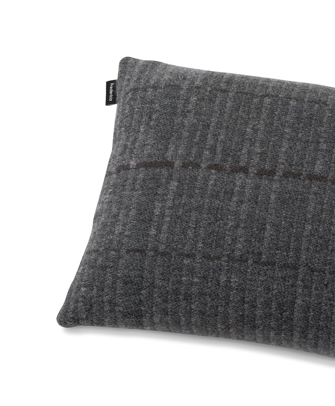 Fredericia Grid Decorative cushion, 40 x 60 cm, dark grey, extra image