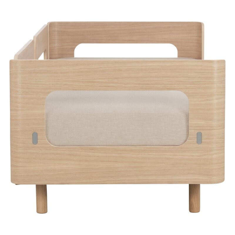 Tapio Anttila Collection ON2 Wood sofa bed, soap waxed oak - beige Hopper  51 | Finnish Design Shop
