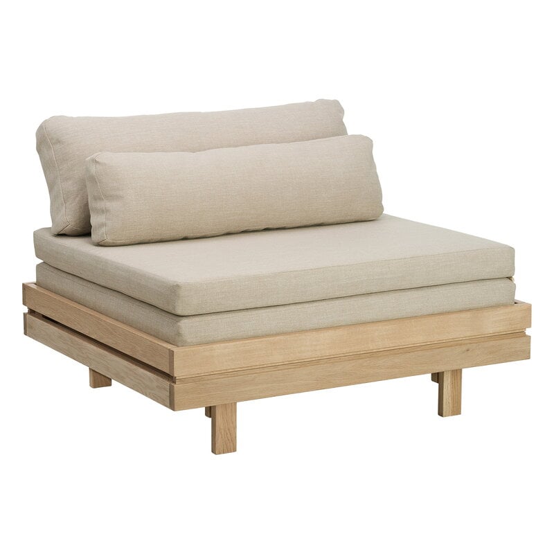 Tapio Anttila Collection Day&Night chair bed, oak - beige Hopper 51 |  Finnish Design Shop