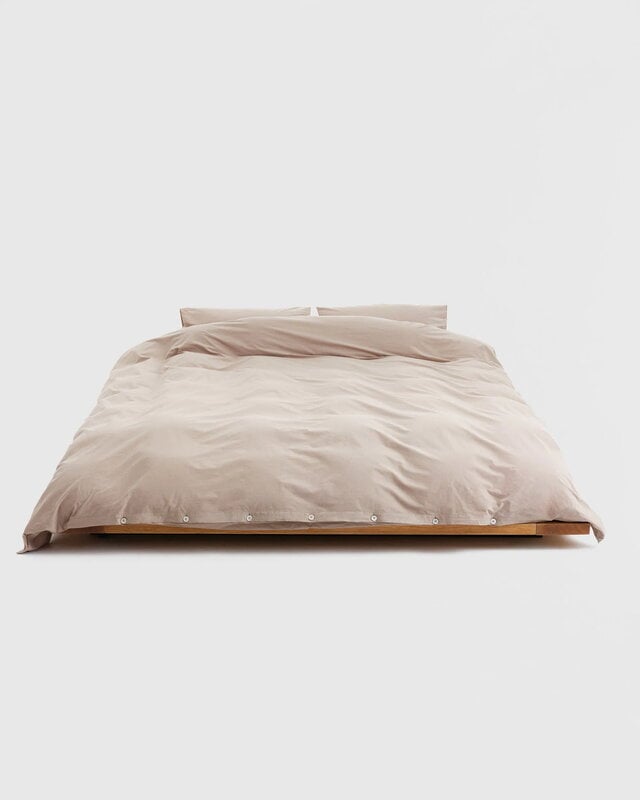 Tekla Housse de couette simple, 150 x 210 cm, argile, image extra