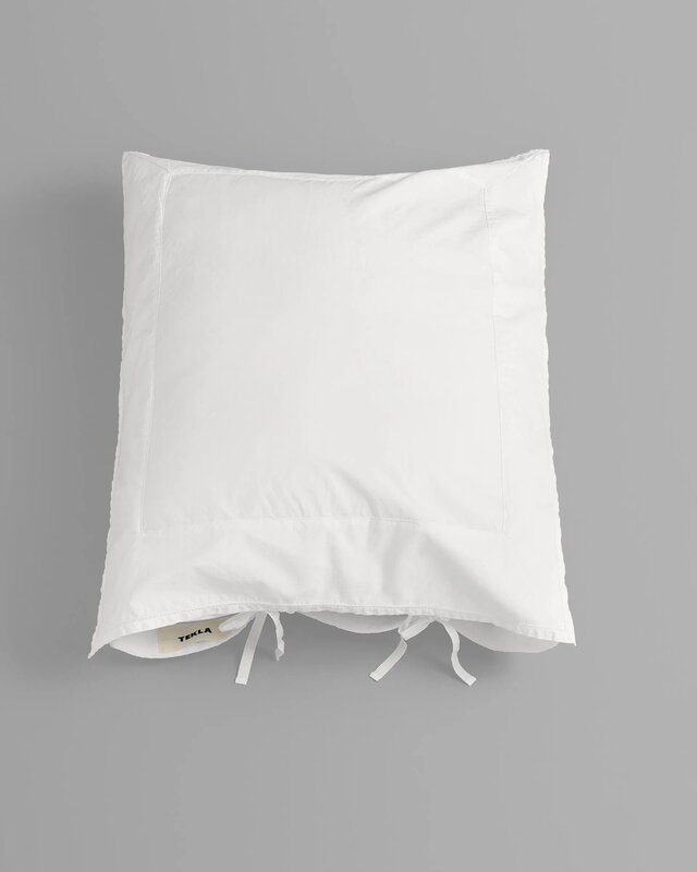 Tekla Broderie Anglaise Odette pillow sham, 50 x 60 cm, broken white, extra image