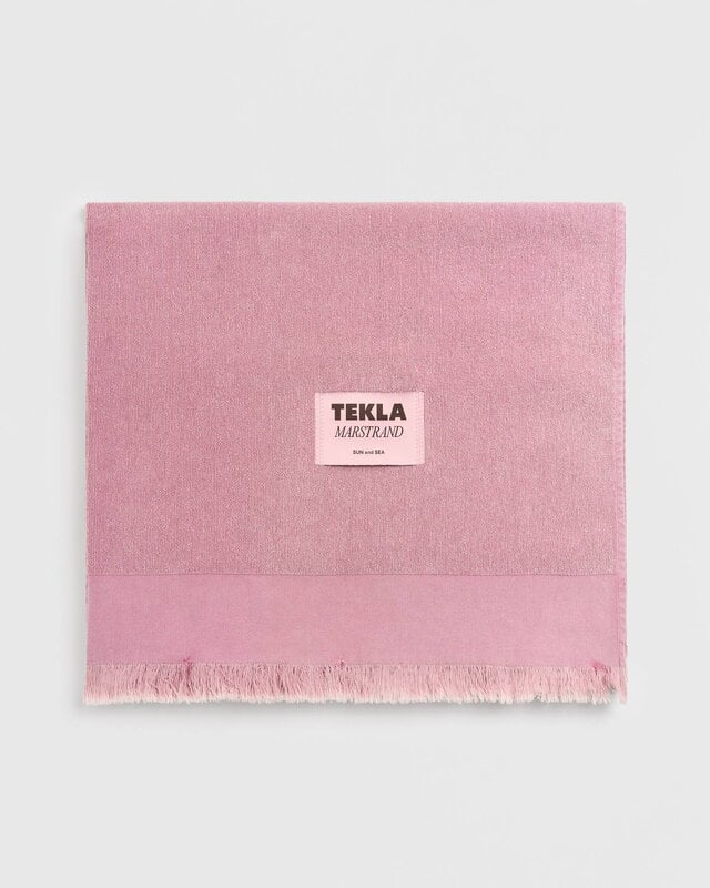 Tekla Rantapyyhe, 100 x 180 cm, sun bleached fuchsia, näkymä 4