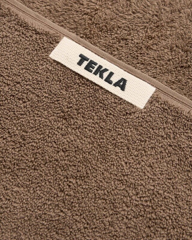 Tekla Terryhandduk, kodiakbrun, extrabild