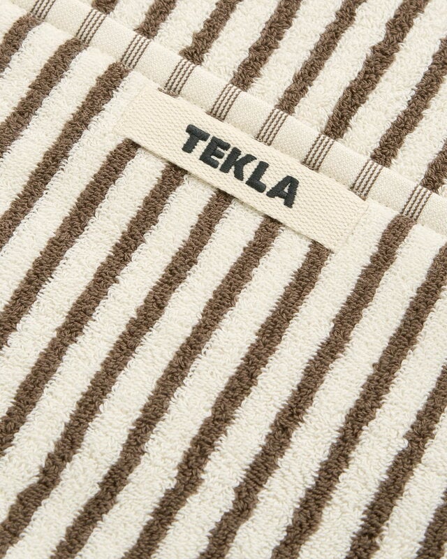 Tekla Terry towel, kodiak stripes, extra image