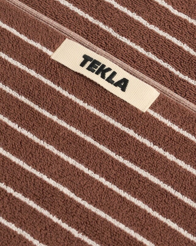 Tekla Terry towel, rust stripes, extra image