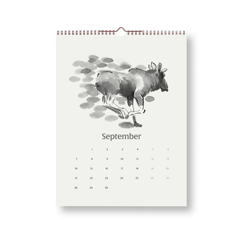 Teemu Järvi Illustrations Calendrier mural 2026 The Heart of the Forest, image extra