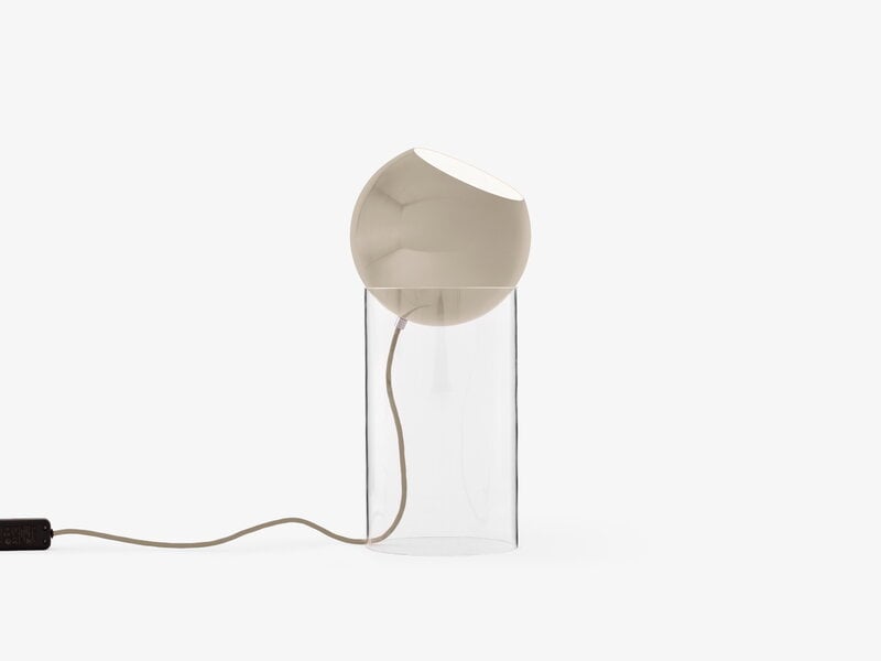 &Tradition Topan VP14 floor lamp, clear - grey beige, extra image