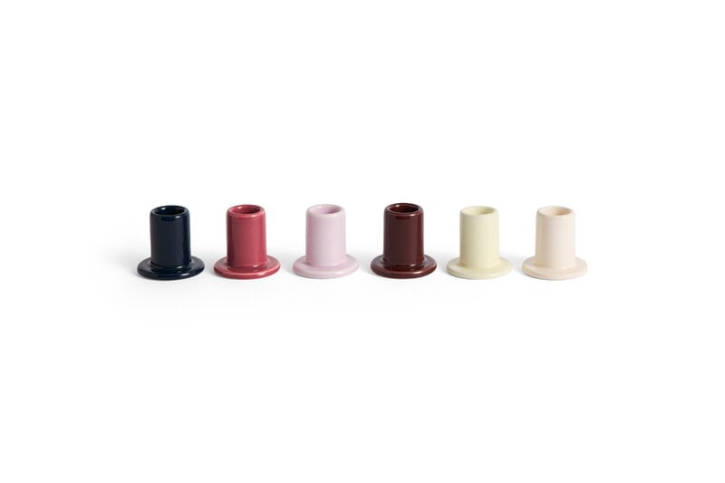 HAY Tube candleholder, S, chestnut brown, view 3
