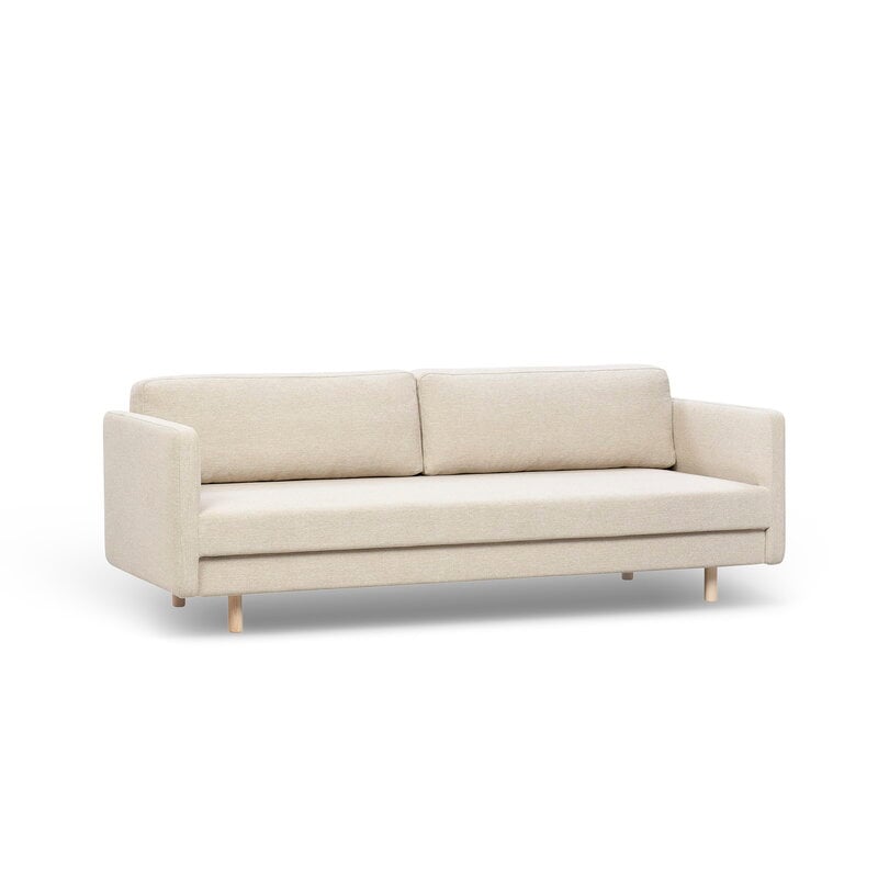 Interface Twin sofa bed, beige Leaf 01, extra image
