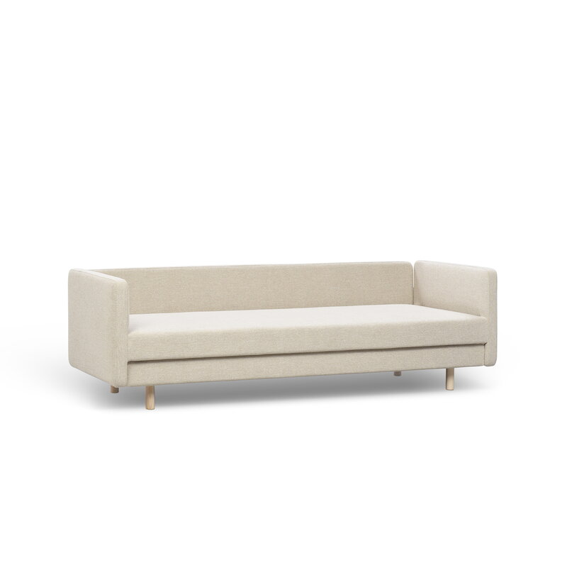 Interface Twin sofa bed, beige Leaf 01, extra image