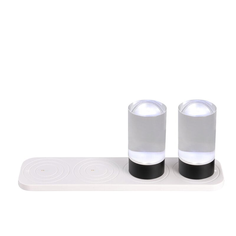 Uyuni Lighting LED rechargeable base, medium, USB-C, 34,5 x 9 cm, white, extra image