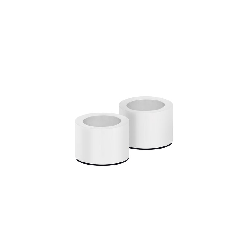 Uyuni Lighting Light candleholder for standard LED taper candles, 2 pcs, matte white, extra image
