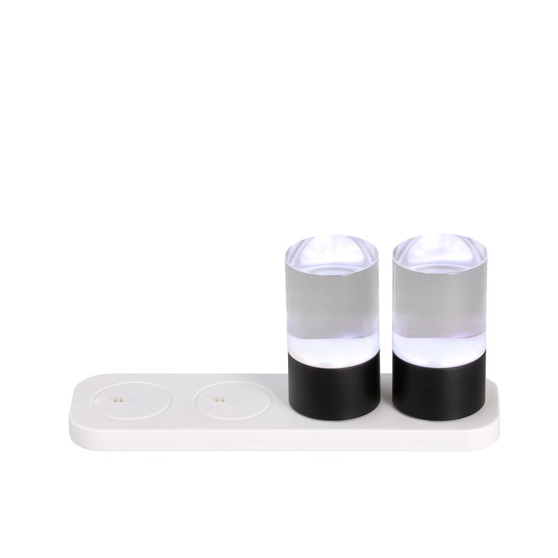 Uyuni Lighting LED rechargeable base, small, USB-C, 21 x 6 cm, white, extra image