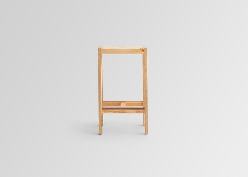 Vaarnii 016 Maasto barstool, 65 cm, pine, view 11