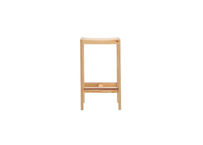 Vaarnii 016 Maasto barstool, 65 cm, pine, view 2