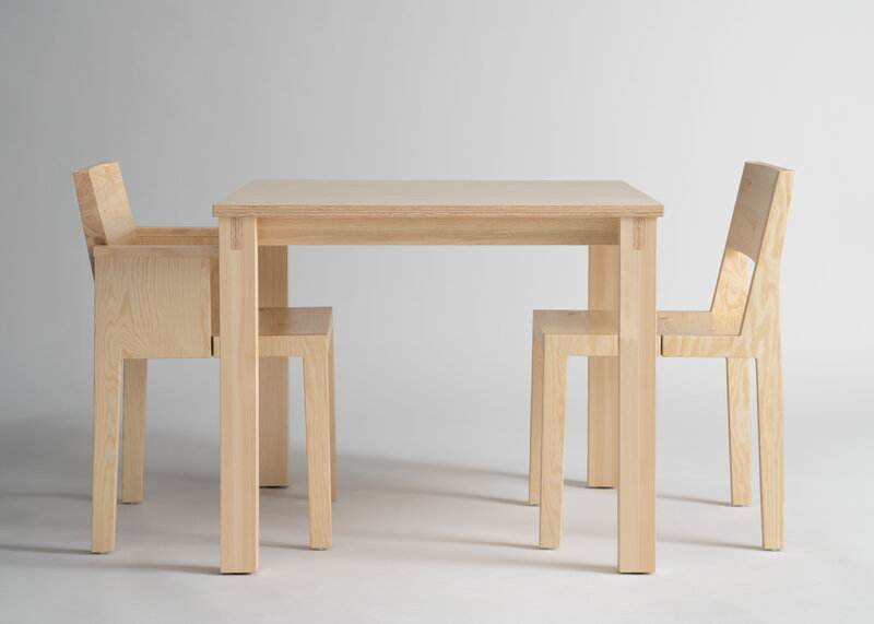Vaarnii 016 Maasto dining table, 120 x 120 cm, pine, extra image
