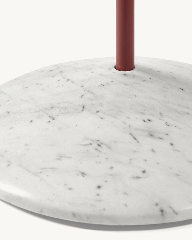 valerie_objects Standing Lamp Marble N°2, menie red, extra image