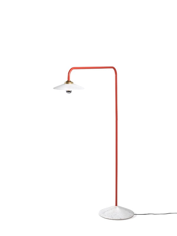 valerie_objects Standing Lamp Marble N°1, red, extra image