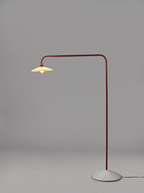 valerie_objects Standing Lamp Marble N°1, menie red, tuotteen lisäkuva