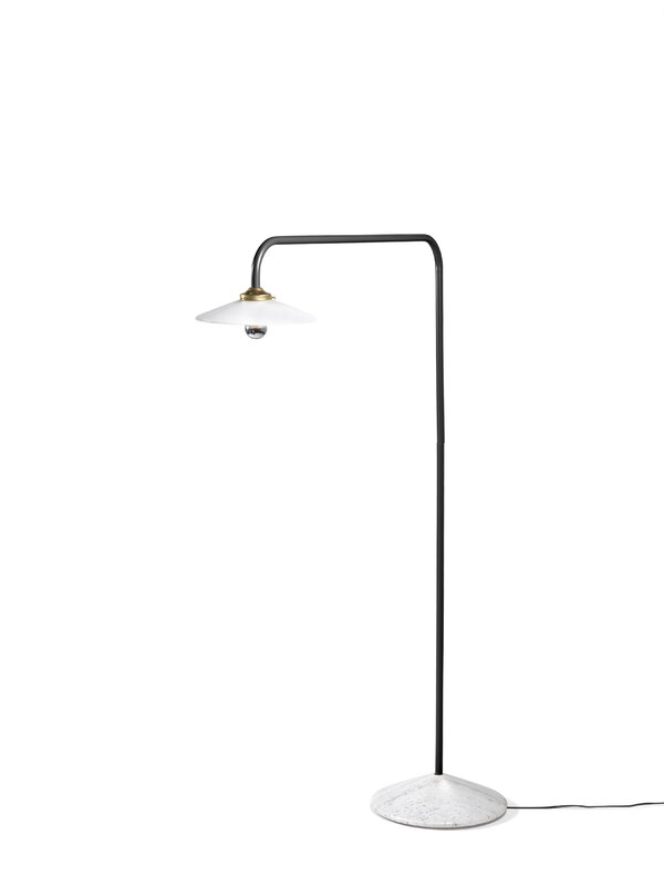 valerie_objects Standing Lamp Marble N°1, black, extra image