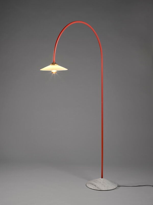 valerie_objects Standing Lamp Marble N°2, red, extra image