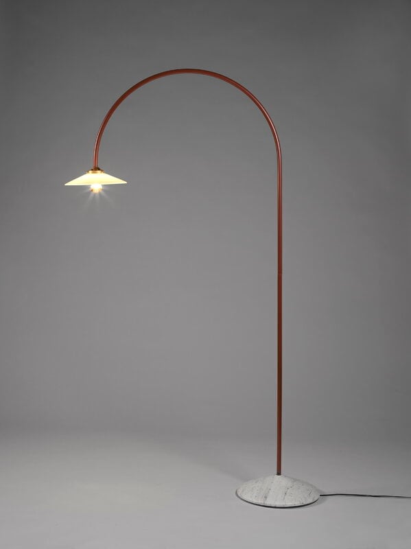 valerie_objects Standing Lamp Marble N°2, menie red, extra image