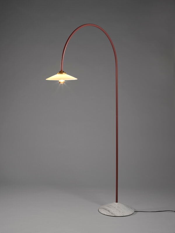 valerie_objects Standing Lamp Marble N°2, menie red, extra image