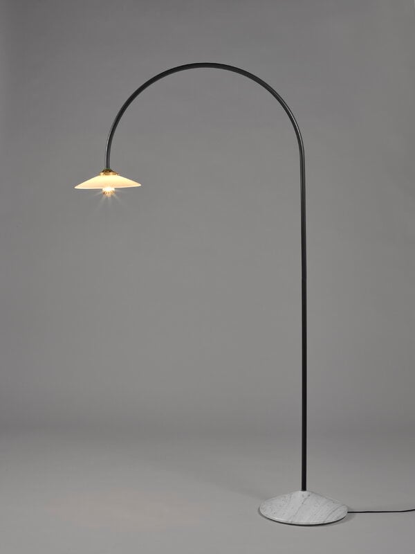 valerie_objects Standing Lamp Marble N°2, black, extra image