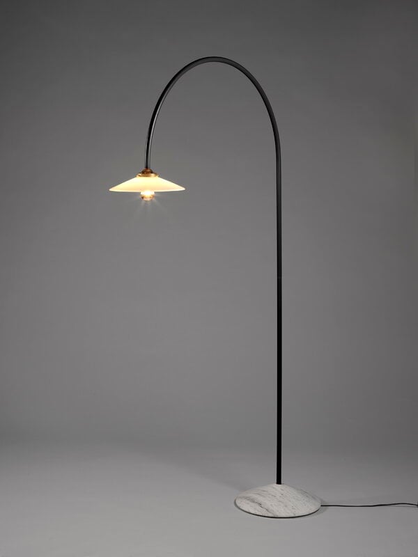 valerie_objects Standing Lamp Marble N°2, black, extra image