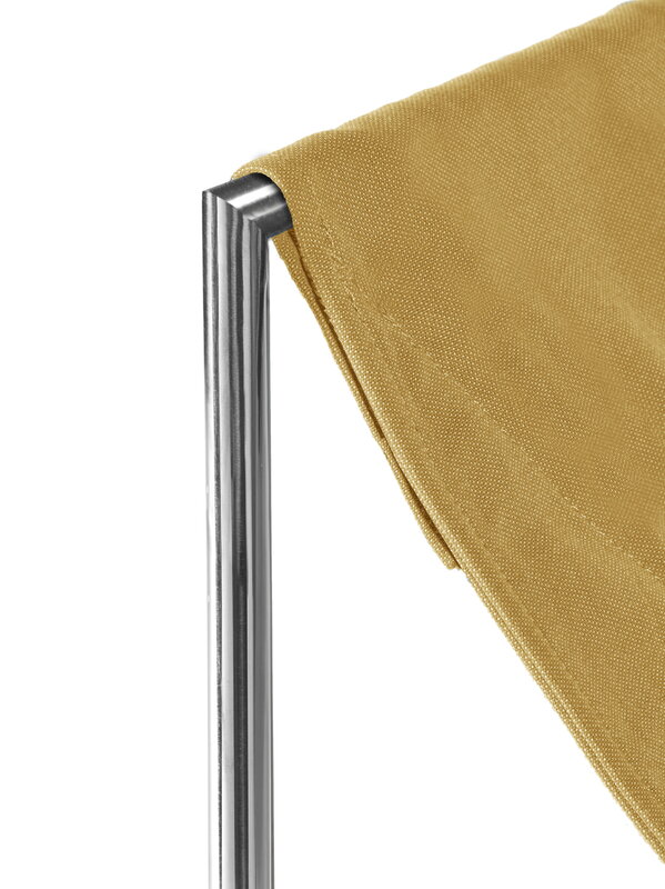 valerie_objects Mecedora, acero inoxidable - amarillo, imagen extra