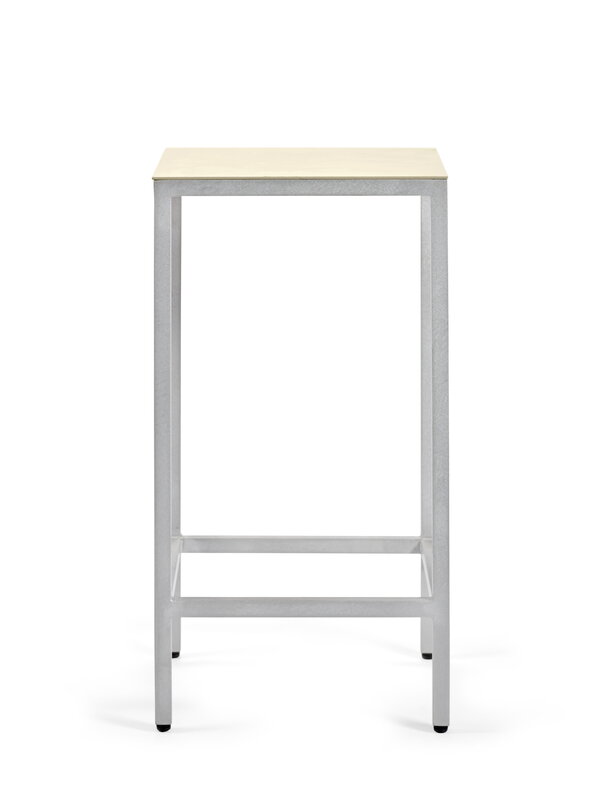 valerie_objects Sgabello da bar Alu, M, avorio, immagine extra