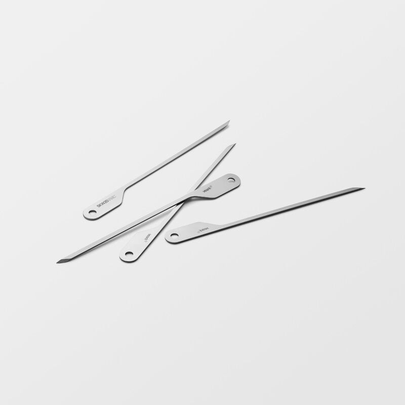 Veark SKW20 skewers, set of 4, stainless steel, view 4