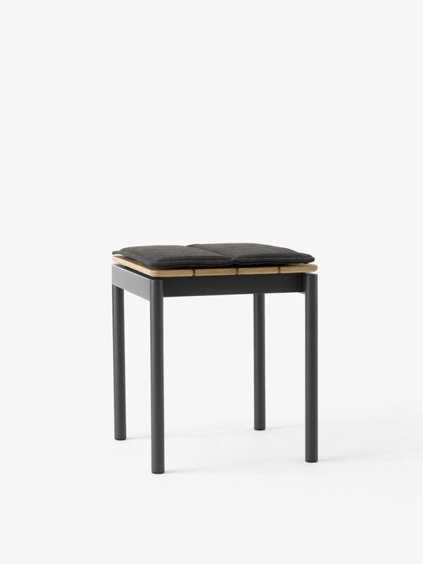 &Tradition Ville AV47 stool, teak - warm black, extra image