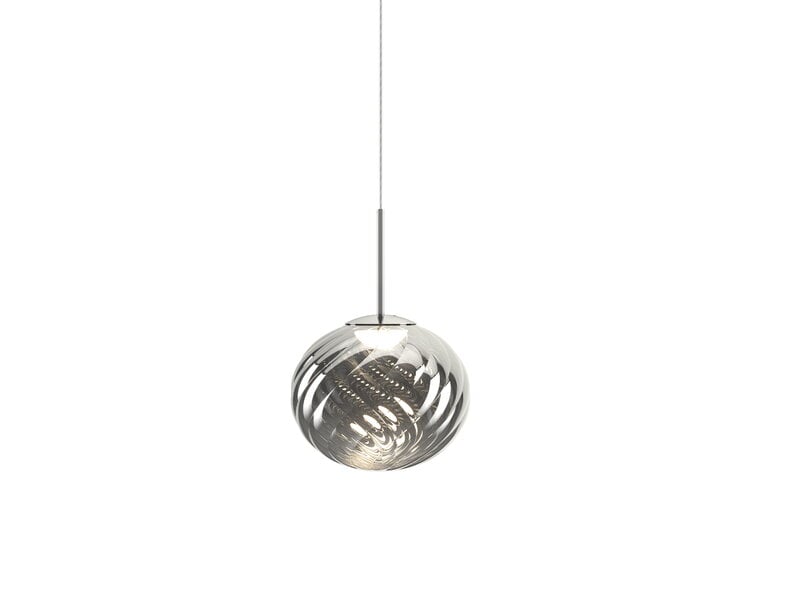 Tom Dixon Whirl pendant, 30 cm, silver, extra image