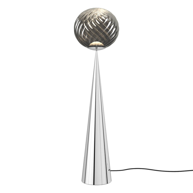 Tom Dixon Whirl Cone Fat floor lamp, silver, extra image