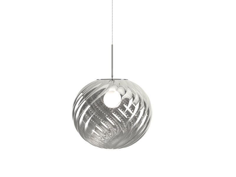 Tom Dixon Whirl pendant, 45 cm, silver, extra image