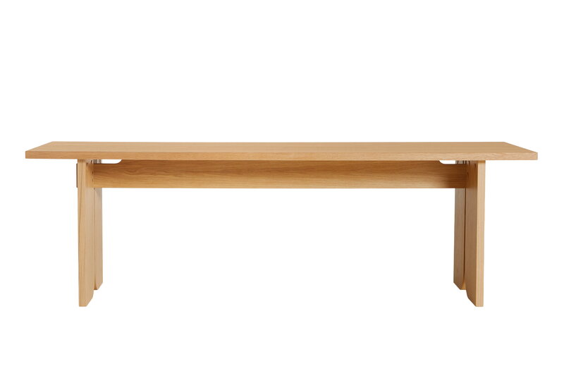 Woud Kimono dining table, 90 x 240 cm, white lacquered oak, view 8