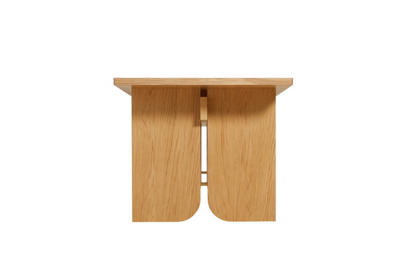 Woud Kimono dining table, 90 x 240 cm, white lacquered oak, view 3