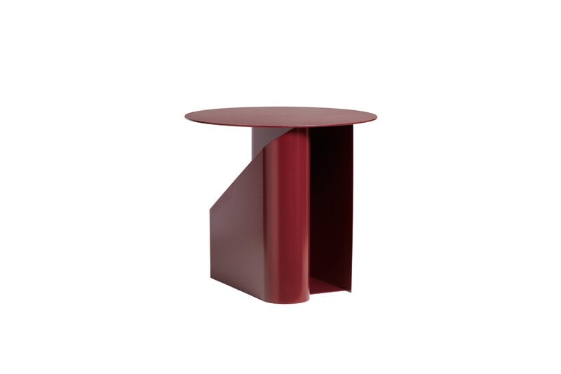 Woud Sentrum table d'appoint, rouge profond, image extra