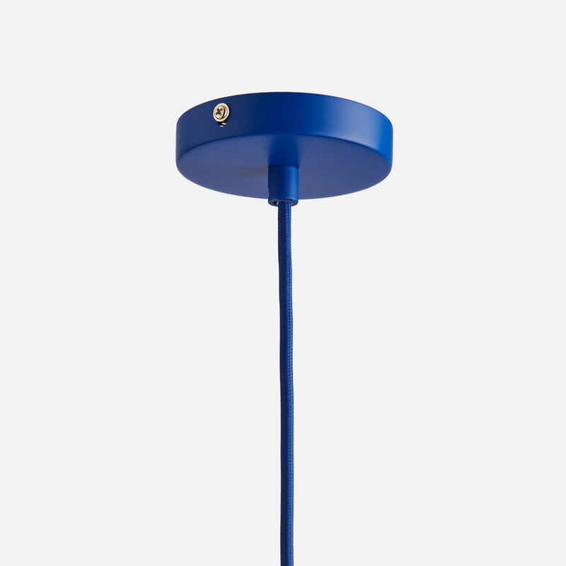 Woud Stone pendant, small, cobalt blue, extra image