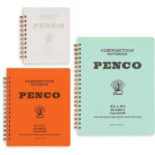Penco Cuaderno de espiral, S, naranja, vista 5