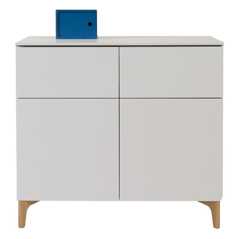 Lundia Fuuga sideboard, 96 cm, low, cashmere - oak, extra image