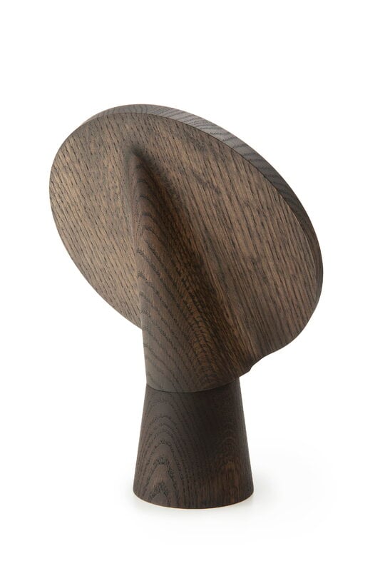 Wooden Kuvastin peili, iso, tummanruskea, näkymä 3