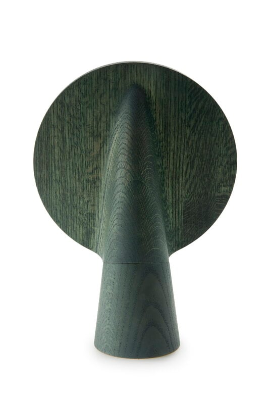 Wooden Kuvastin peili, iso, vihreä, näkymä 3