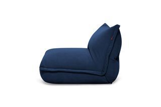 Fatboy The BonBaron Slim fauteuil lounge, corde recyclée bleu profond, image extra