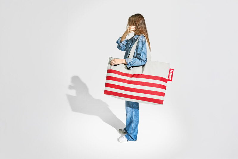 Fatboy Carry-too-much bag, recycled canvas, cool grey, extra image