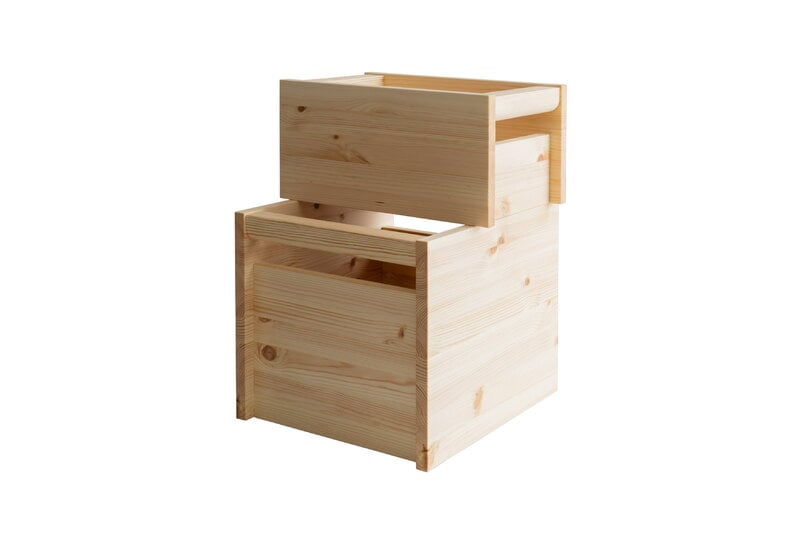 Vaarnii 020 Koppa crate, small, pine, view 4
