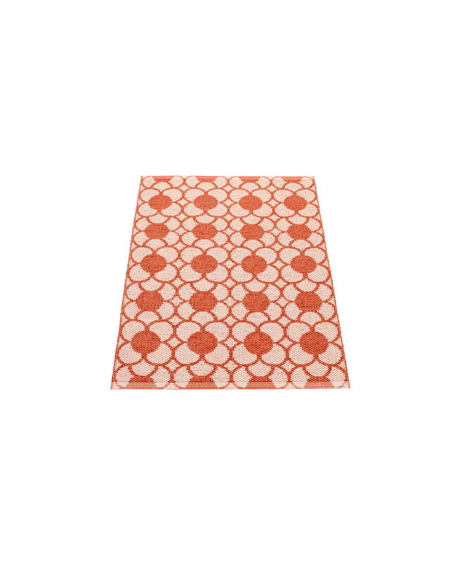 Pappelina Anya runner rug, brick - pearl pink, extra image